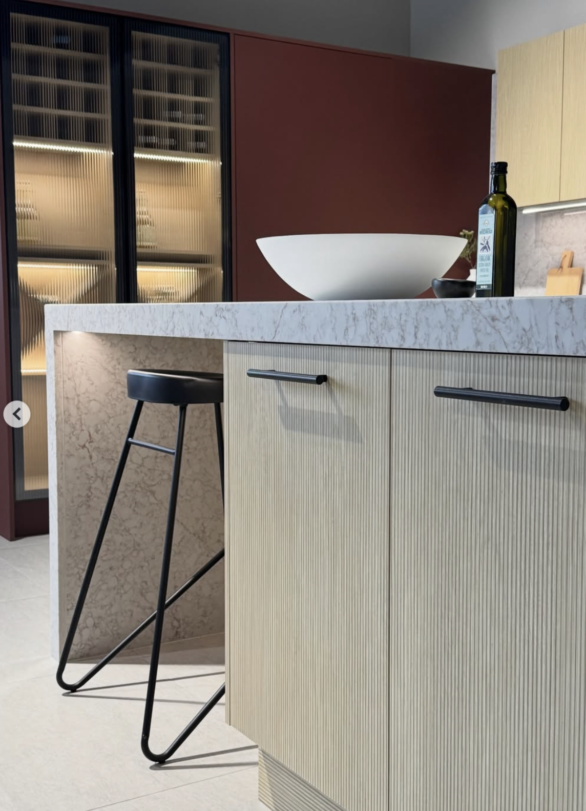 Fluted Marble Island